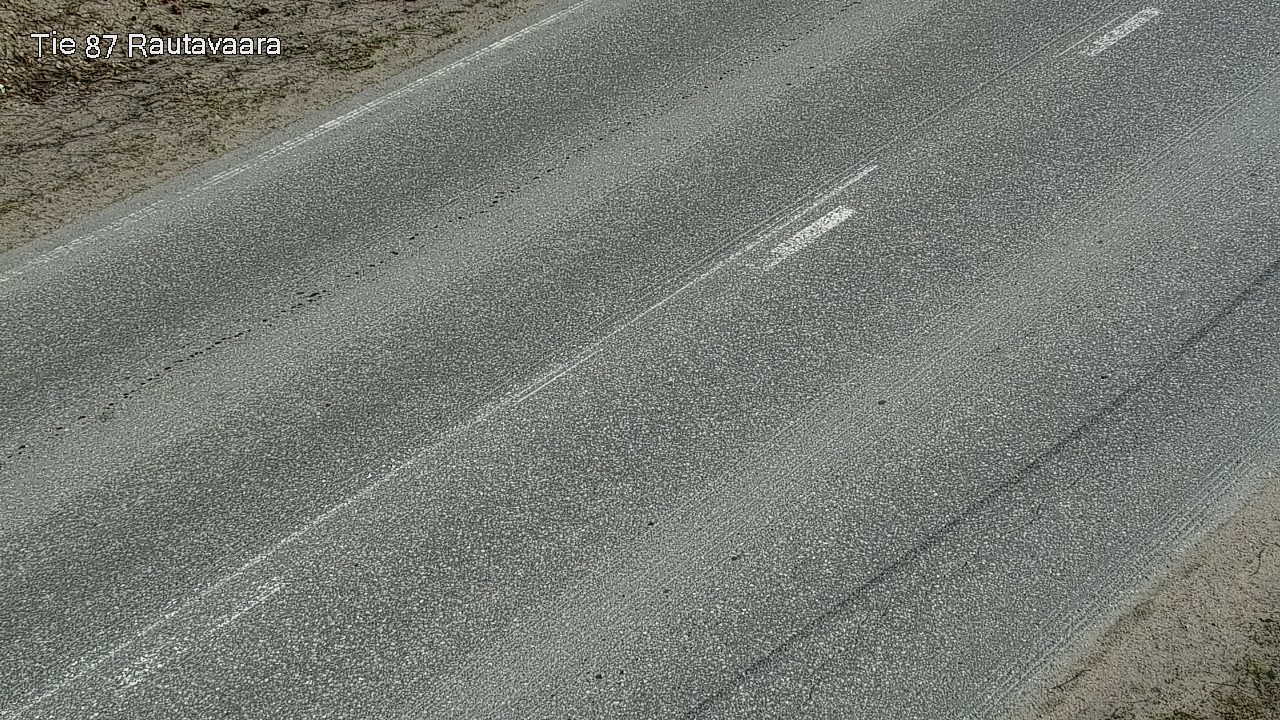 Weather Camera Image Väg 87 Rautavaara, Rautavaara, Pohjois-Savo