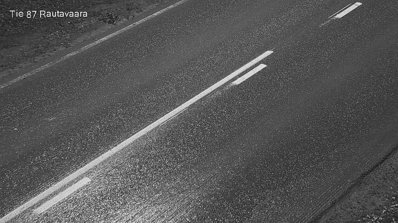 Weather Camera Image Väg 87 Rautavaara, Rautavaara, Pohjois-Savo