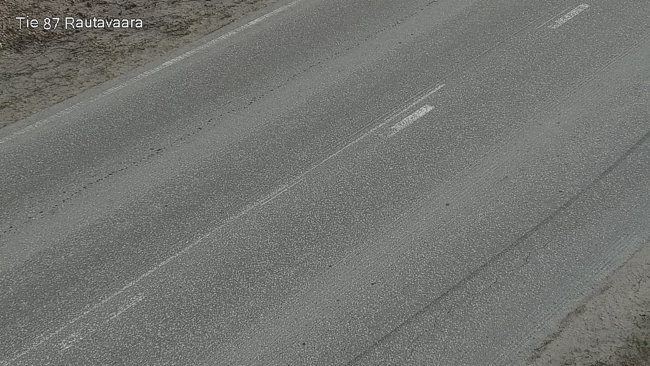 Weather Camera Image Väg 87 Rautavaara, Rautavaara, Pohjois-Savo