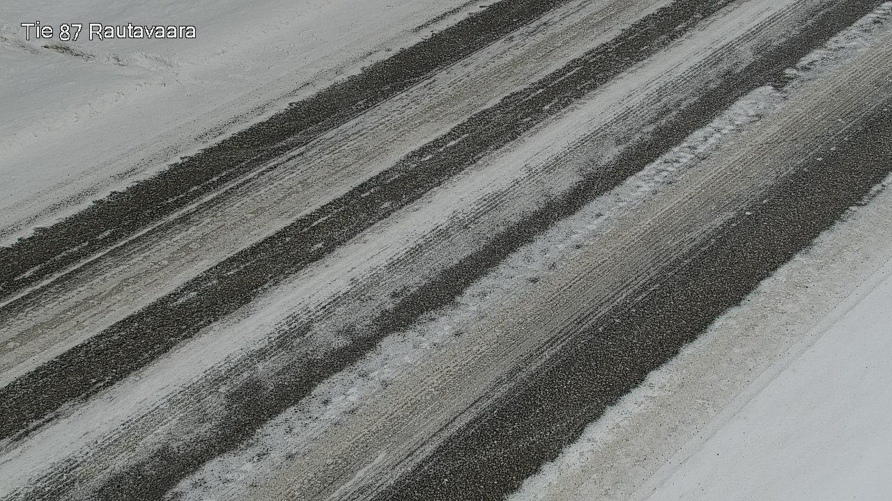 Weather Camera Image Väg 87 Rautavaara, Rautavaara, Pohjois-Savo