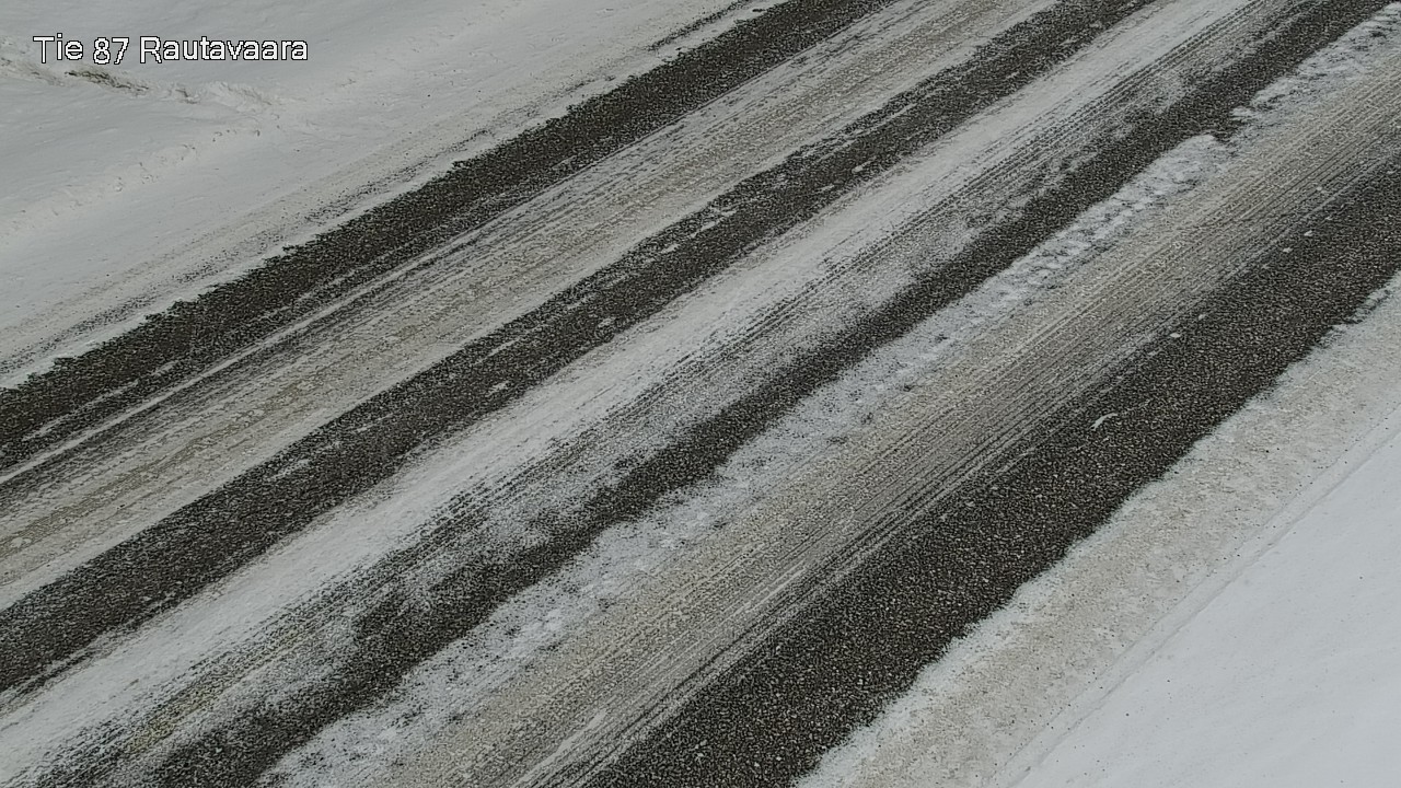 Weather Camera Image Väg 87 Rautavaara, Rautavaara, Pohjois-Savo