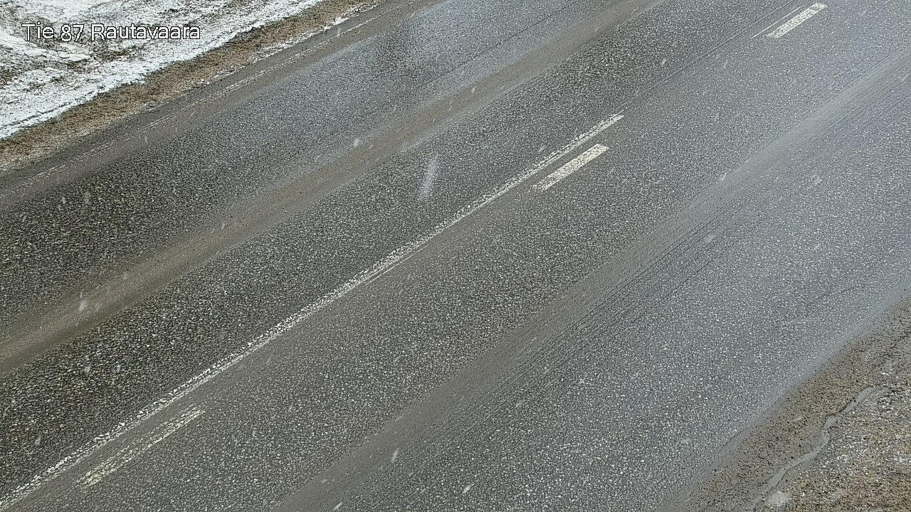 Weather Camera Image Väg 87 Rautavaara, Rautavaara, Pohjois-Savo
