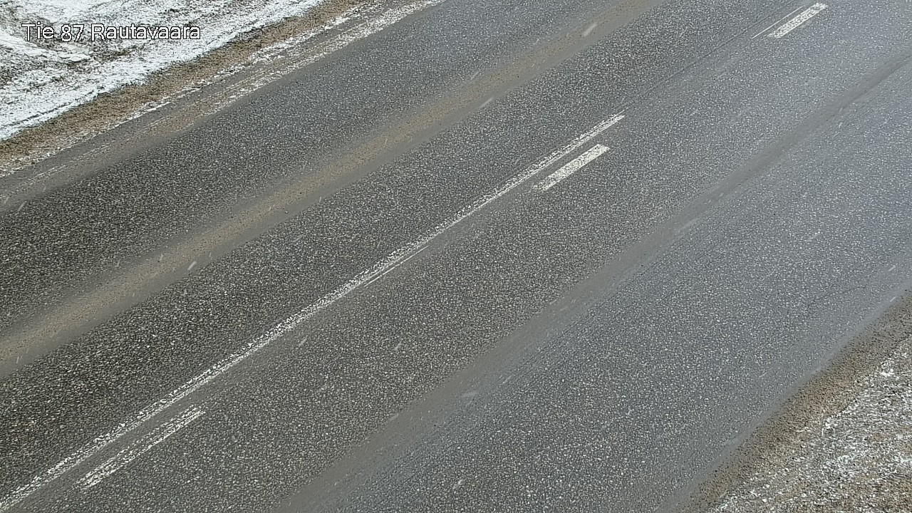 Weather Camera Image Väg 87 Rautavaara, Rautavaara, Pohjois-Savo