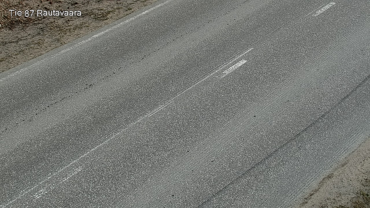 Weather Camera Image Väg 87 Rautavaara, Rautavaara, Pohjois-Savo