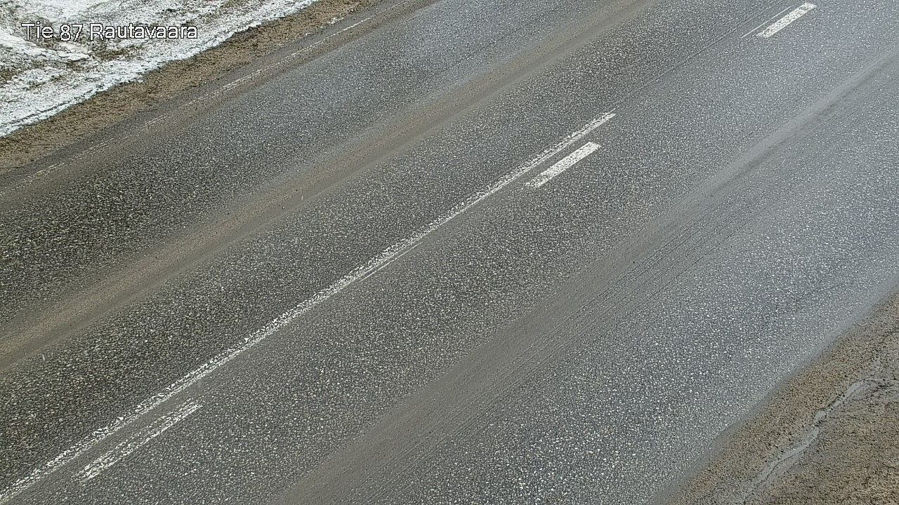 Weather Camera Image Väg 87 Rautavaara, Rautavaara, Pohjois-Savo