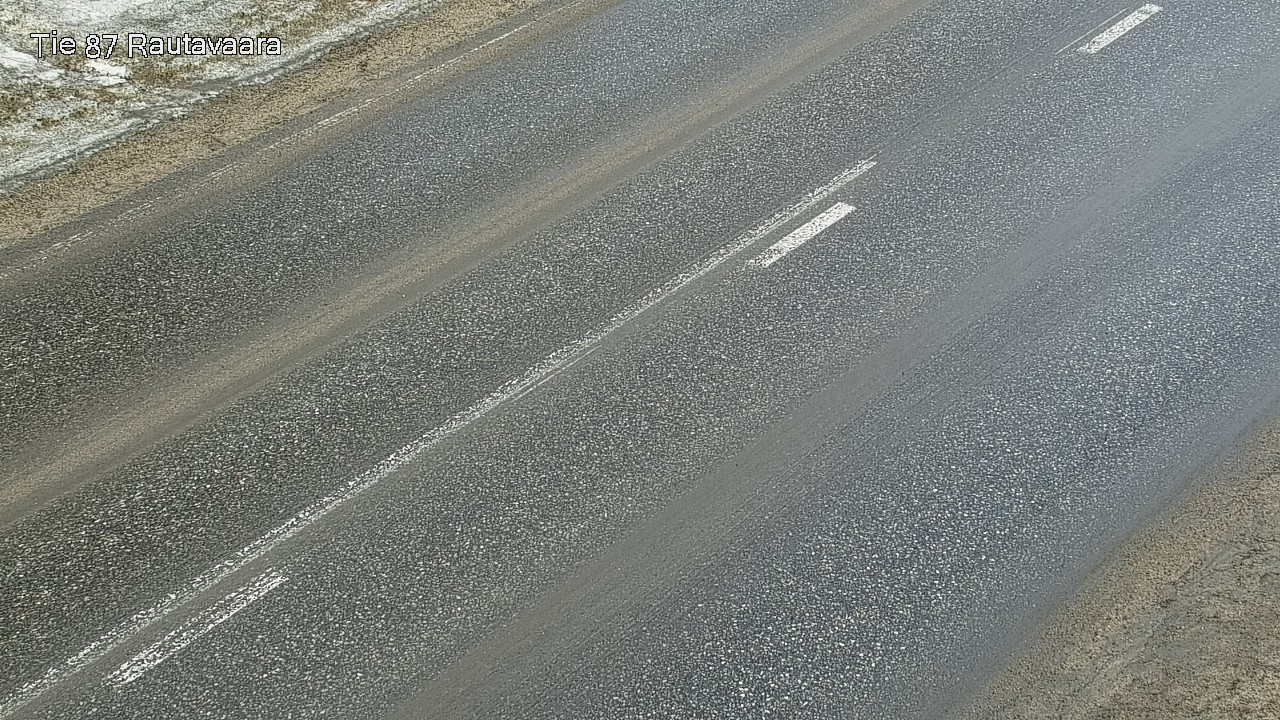 Weather Camera Image Road 87 Rautavaara, Rautavaara, Pohjois-Savo