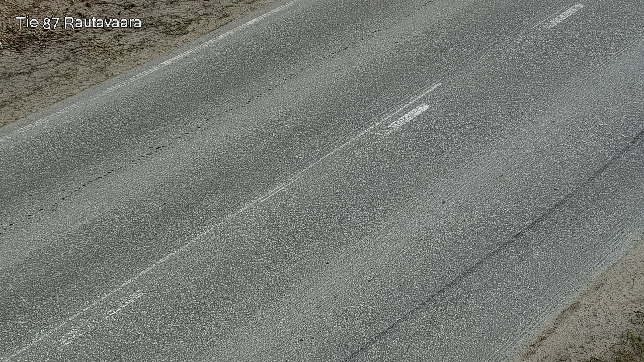 Weather Camera Image Väg 87 Rautavaara, Rautavaara, Pohjois-Savo