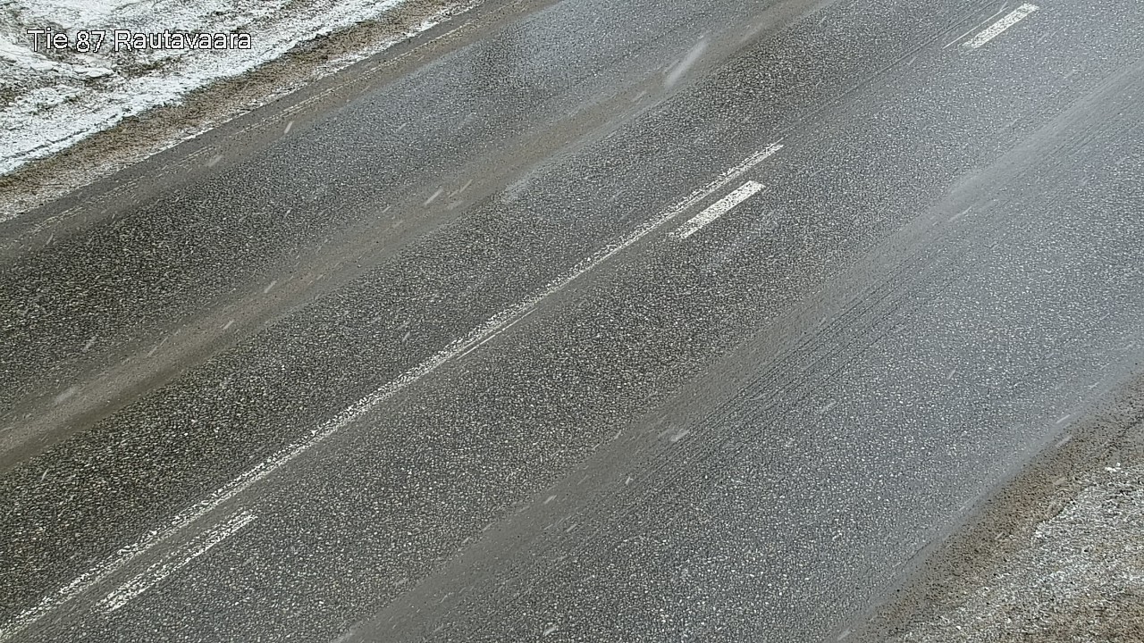 Weather Camera Image Väg 87 Rautavaara, Rautavaara, Pohjois-Savo
