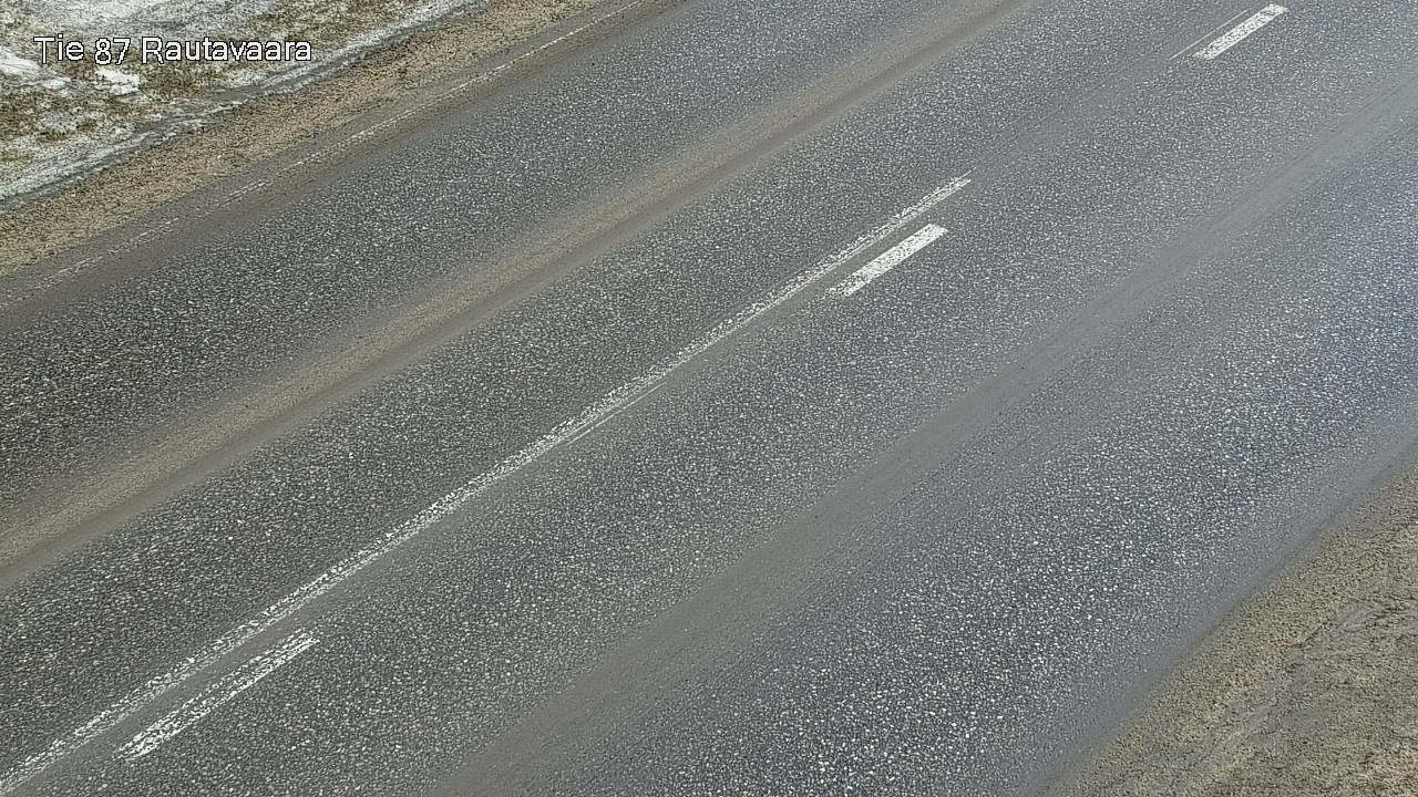 Weather Camera Image Road 87 Rautavaara, Rautavaara, Pohjois-Savo