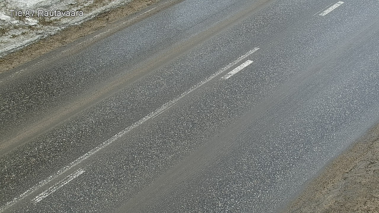 Weather Camera Image Road 87 Rautavaara, Rautavaara, Pohjois-Savo