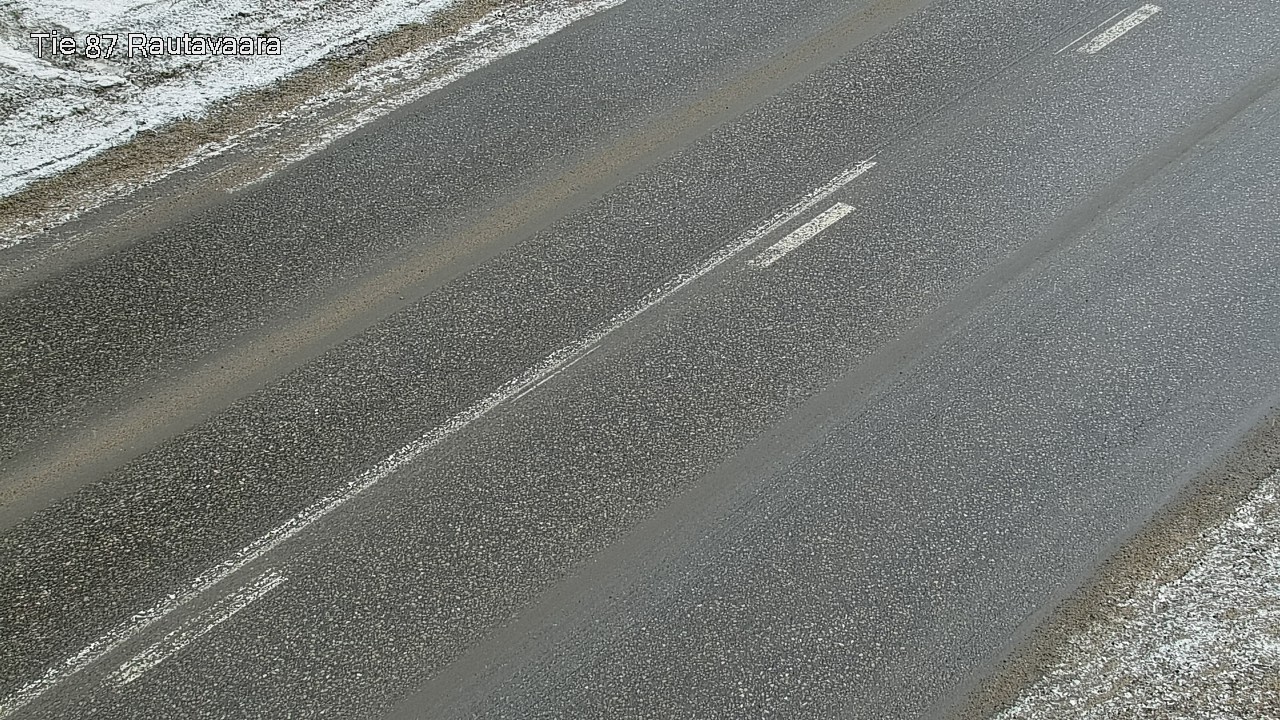 Weather Camera Image Road 87 Rautavaara, Rautavaara, Pohjois-Savo