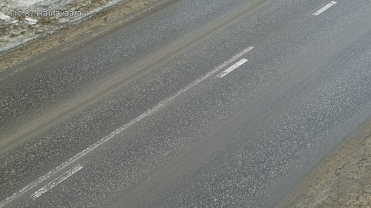 Weather Camera Image Road 87 Rautavaara, Rautavaara, Pohjois-Savo