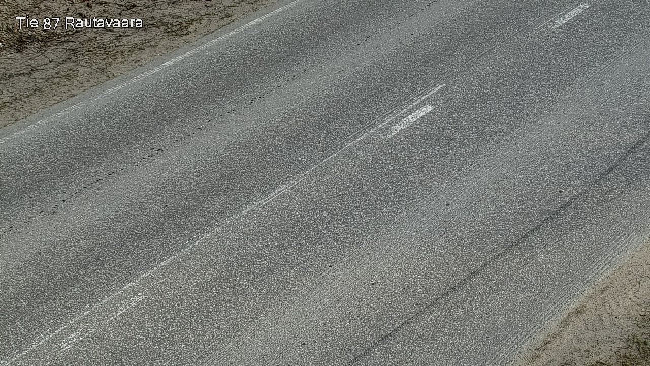 Weather Camera Image Väg 87 Rautavaara, Rautavaara, Pohjois-Savo