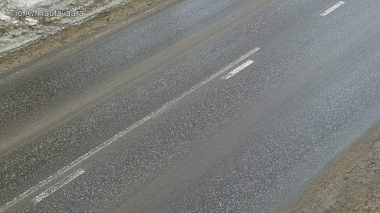 Weather Camera Image Road 87 Rautavaara, Rautavaara, Pohjois-Savo