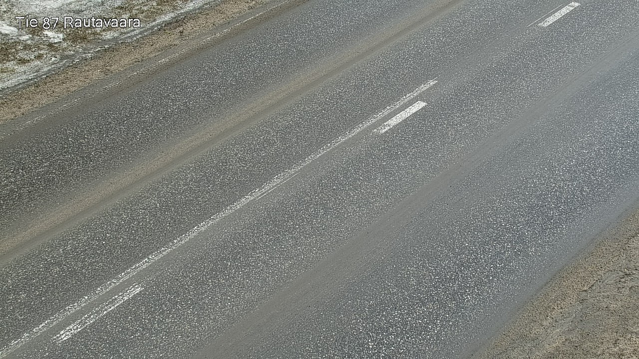 Weather Camera Image Road 87 Rautavaara, Rautavaara, Pohjois-Savo