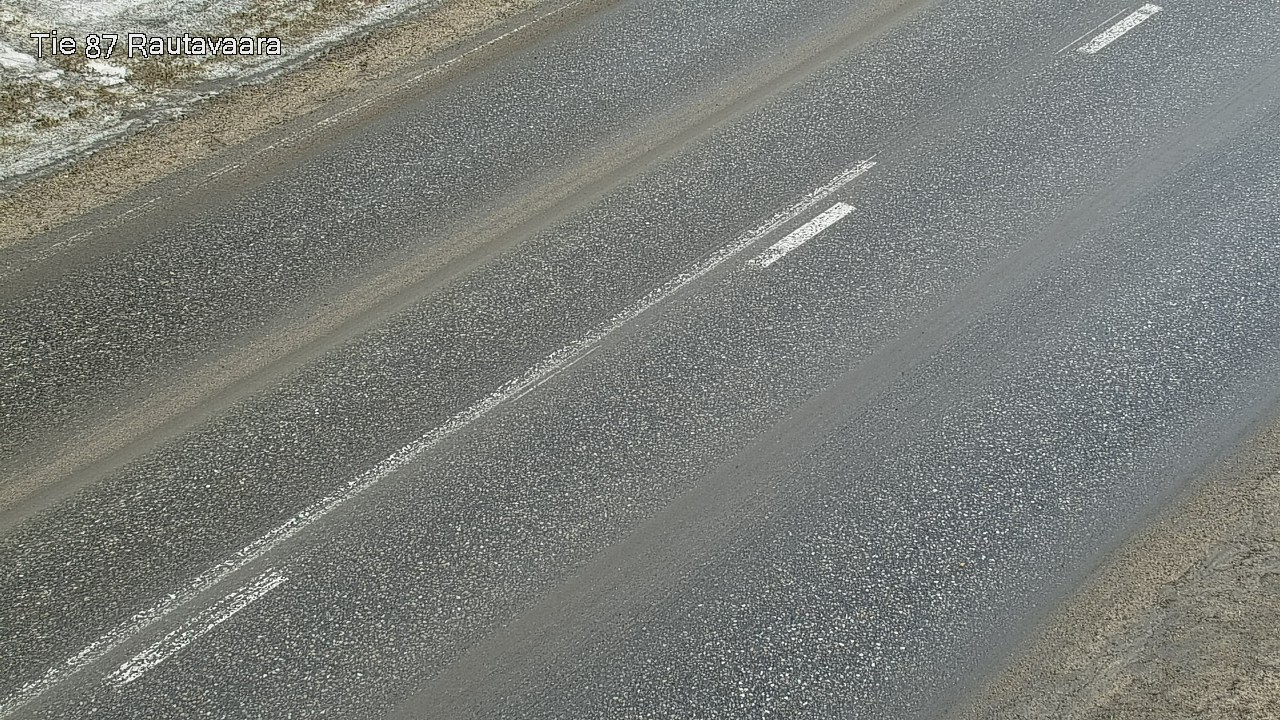 Weather Camera Image Road 87 Rautavaara, Rautavaara, Pohjois-Savo