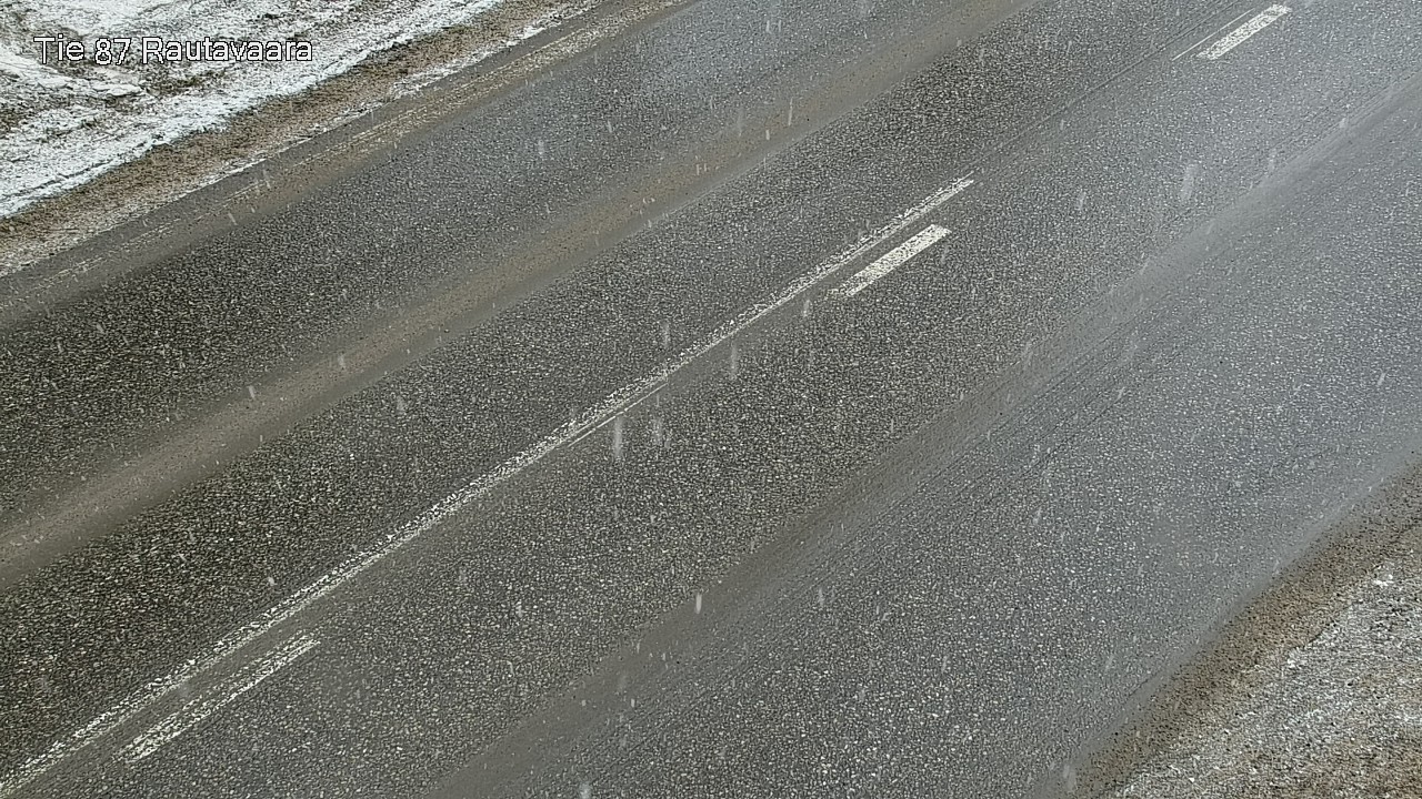 Weather Camera Image Väg 87 Rautavaara, Rautavaara, Pohjois-Savo