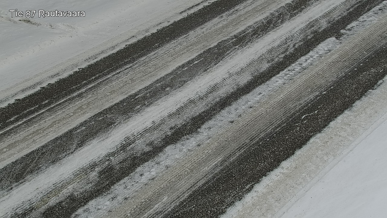 Weather Camera Image Väg 87 Rautavaara, Rautavaara, Pohjois-Savo