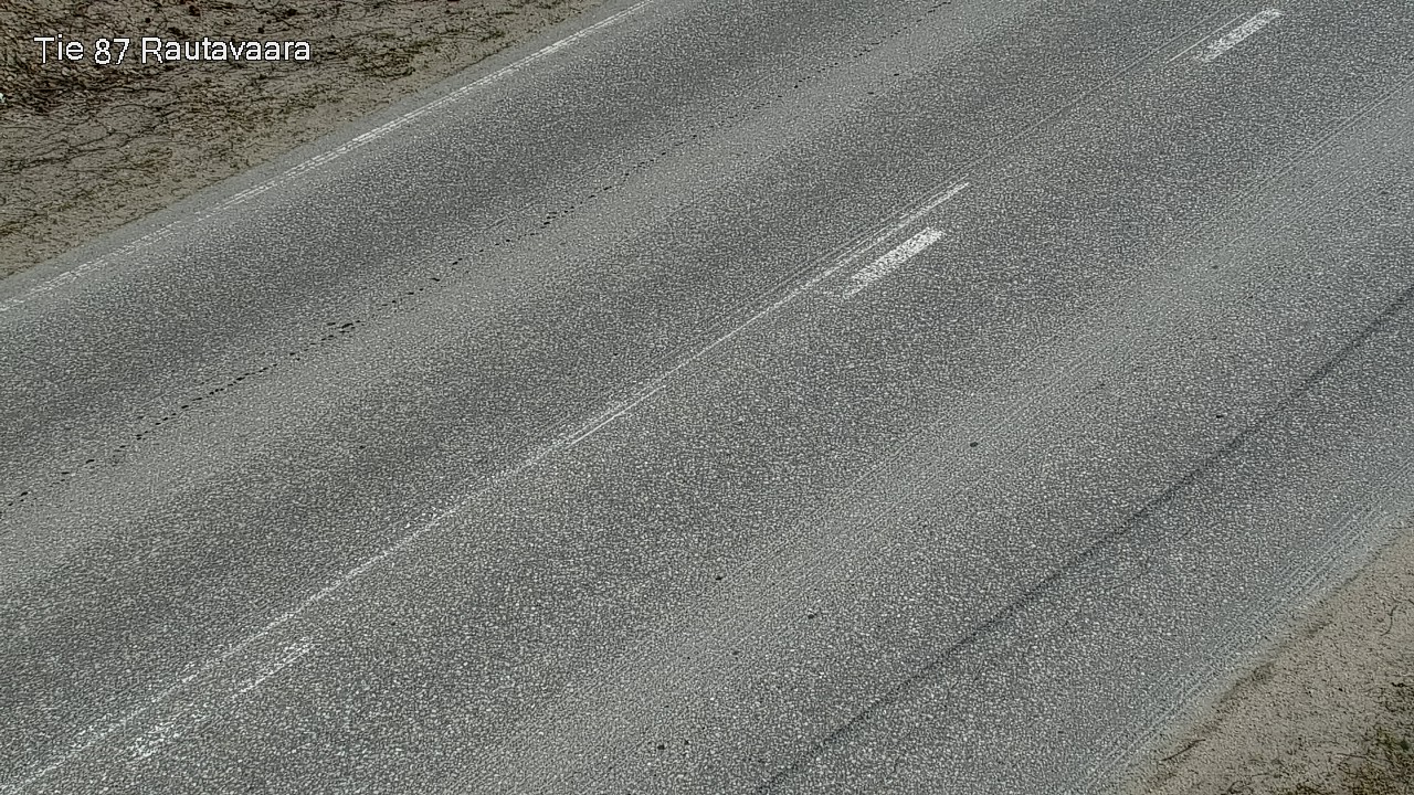 Weather Camera Image Väg 87 Rautavaara, Rautavaara, Pohjois-Savo