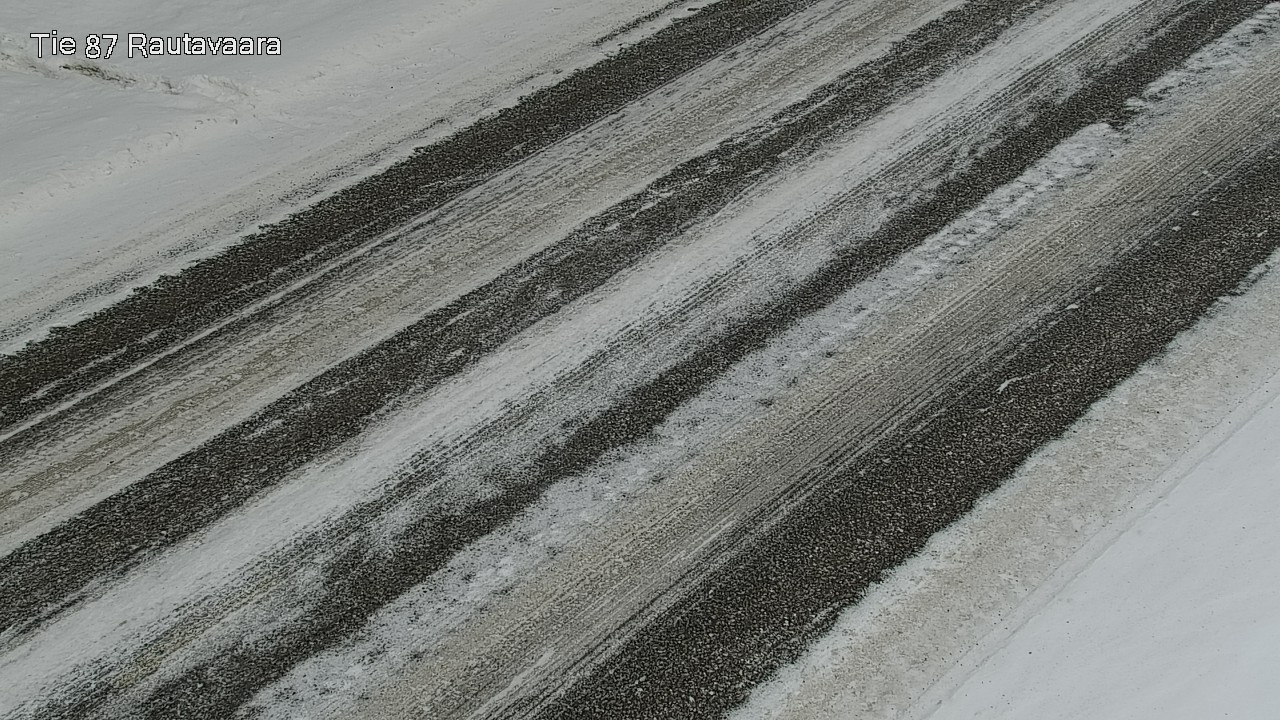 Weather Camera Image Väg 87 Rautavaara, Rautavaara, Pohjois-Savo