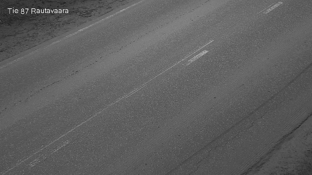 Weather Camera Image Väg 87 Rautavaara, Rautavaara, Pohjois-Savo
