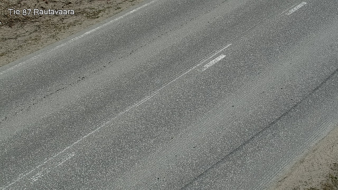 Weather Camera Image Väg 87 Rautavaara, Rautavaara, Pohjois-Savo