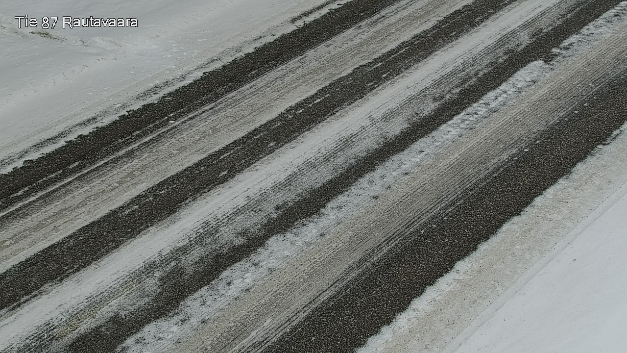 Weather Camera Image Road 87 Rautavaara, Rautavaara, Pohjois-Savo