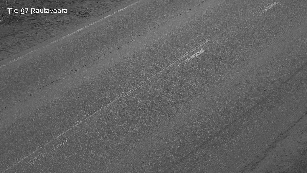 Weather Camera Image Väg 87 Rautavaara, Rautavaara, Pohjois-Savo