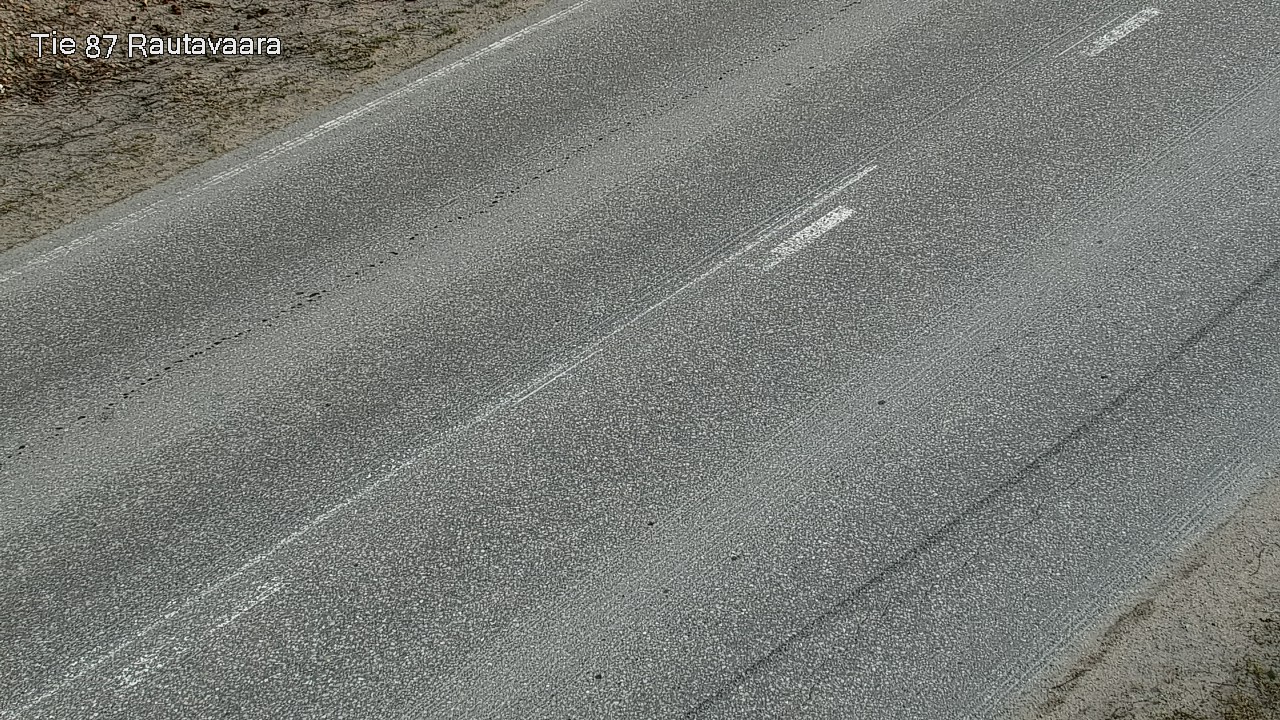Weather Camera Image Väg 87 Rautavaara, Rautavaara, Pohjois-Savo