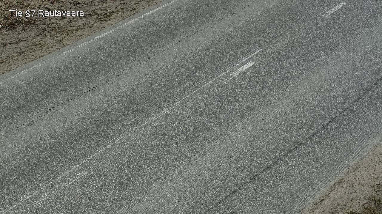 Weather Camera Image Väg 87 Rautavaara, Rautavaara, Pohjois-Savo