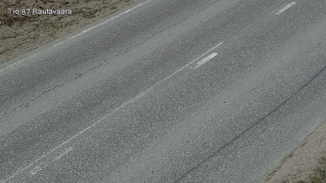 Weather Camera Image Väg 87 Rautavaara, Rautavaara, Pohjois-Savo
