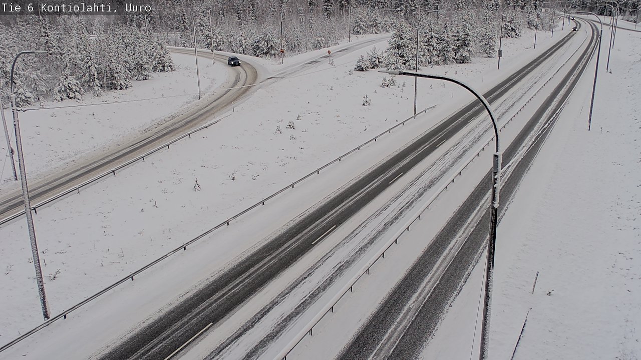Kelikamerat Kuva Tie 6 Kontiolahti, Uuro, Kontiolahti, Pohjois-Karjala