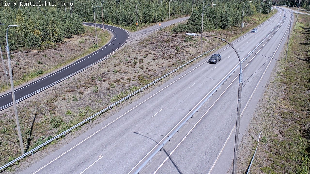 Kelikamerat Kuva Tie 6 Kontiolahti, Uuro, Kontiolahti, Pohjois-Karjala
