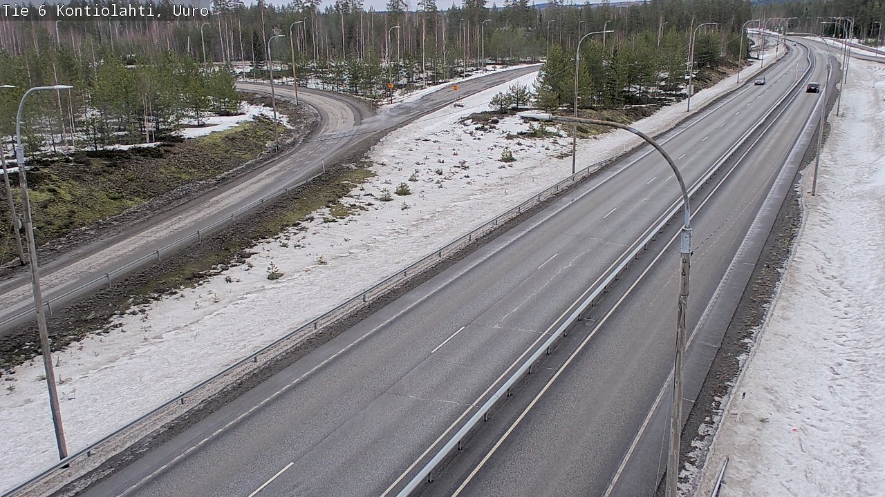 Kelikamerat Kuva Tie 6 Kontiolahti, Uuro, Kontiolahti, Pohjois-Karjala