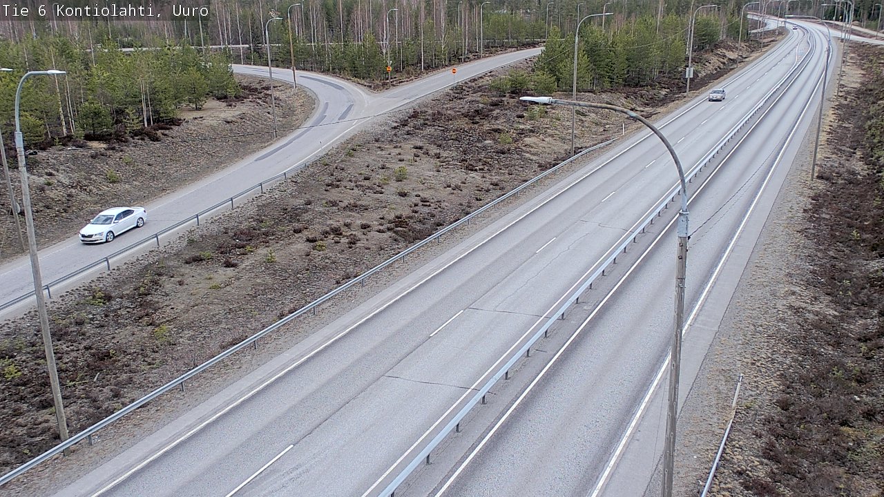 Kelikamerat Kuva Tie 6 Kontiolahti, Uuro, Kontiolahti, Pohjois-Karjala