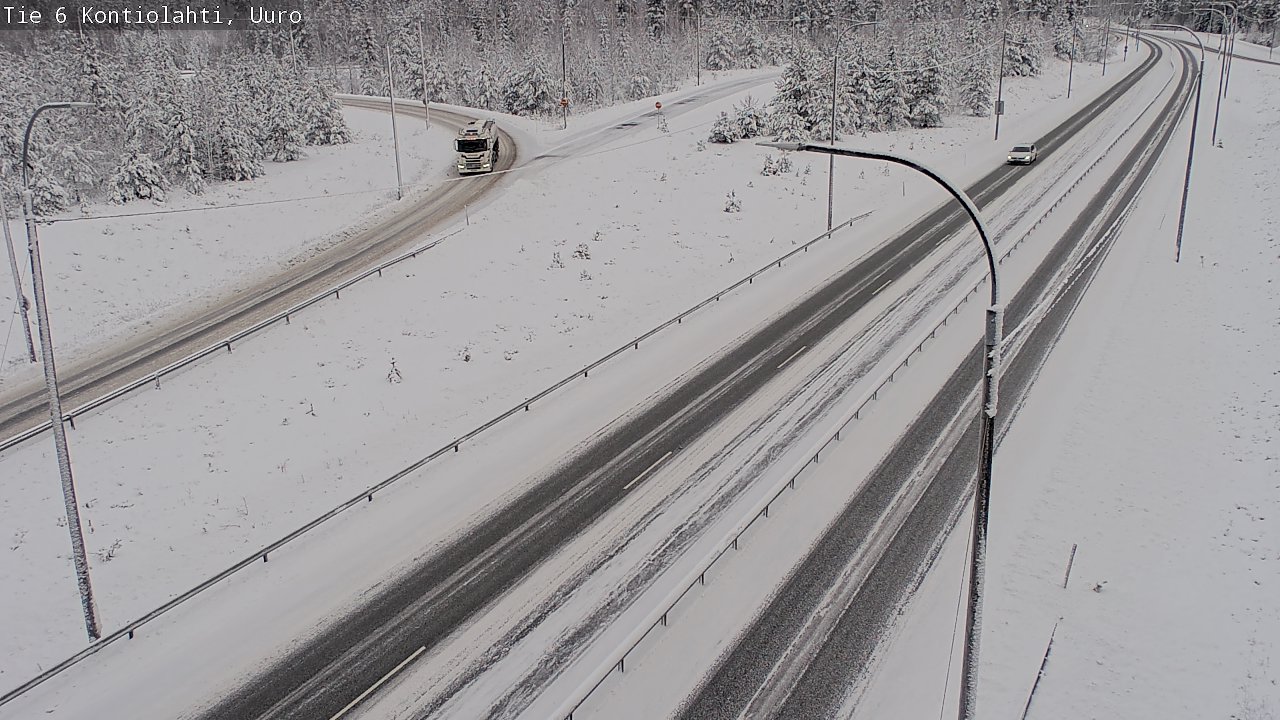 Kelikamerat Kuva Tie 6 Kontiolahti, Uuro, Kontiolahti, Pohjois-Karjala