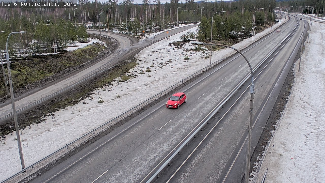 Kelikamerat Kuva Tie 6 Kontiolahti, Uuro, Kontiolahti, Pohjois-Karjala