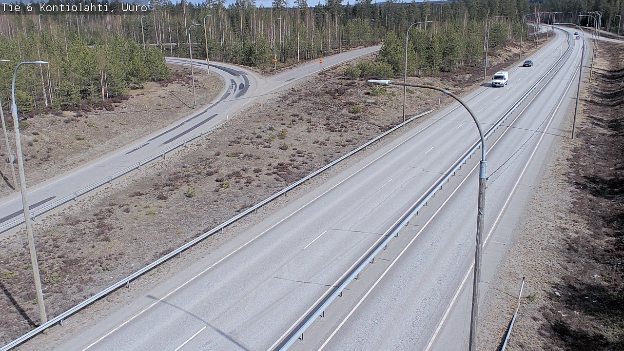 Kelikamerat Kuva Tie 6 Kontiolahti, Uuro, Kontiolahti, Pohjois-Karjala