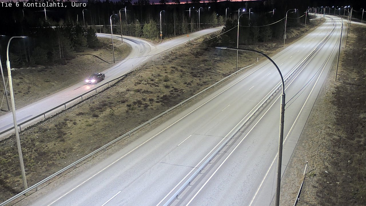 Kelikamerat Kuva Tie 6 Kontiolahti, Uuro, Kontiolahti, Pohjois-Karjala