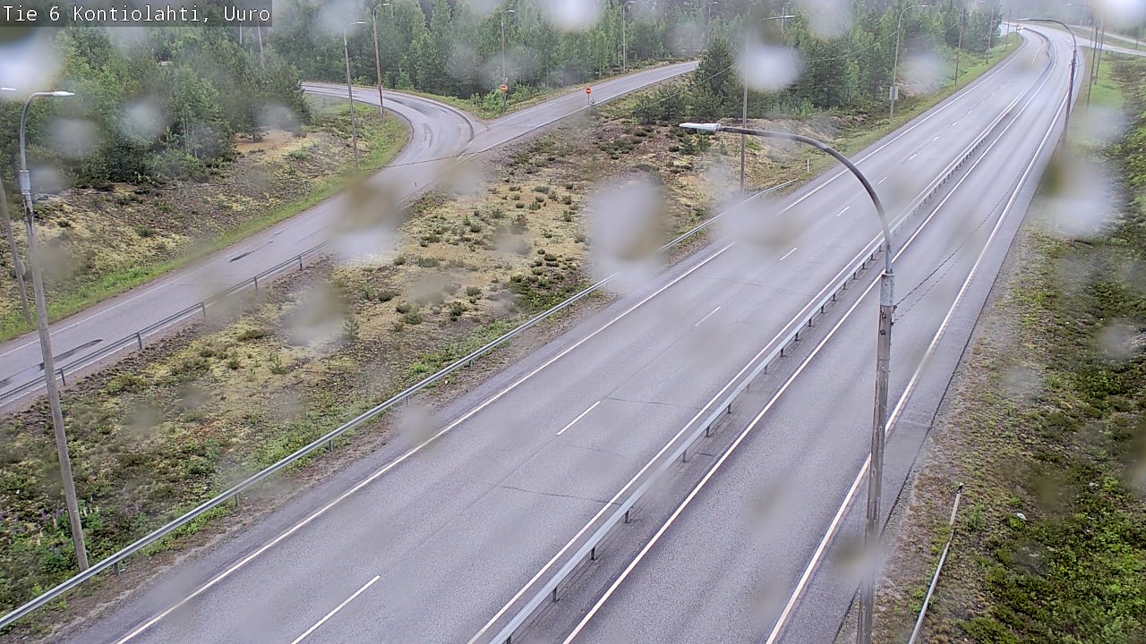 Kelikamerat Kuva Tie 6 Kontiolahti, Uuro, Kontiolahti, Pohjois-Karjala