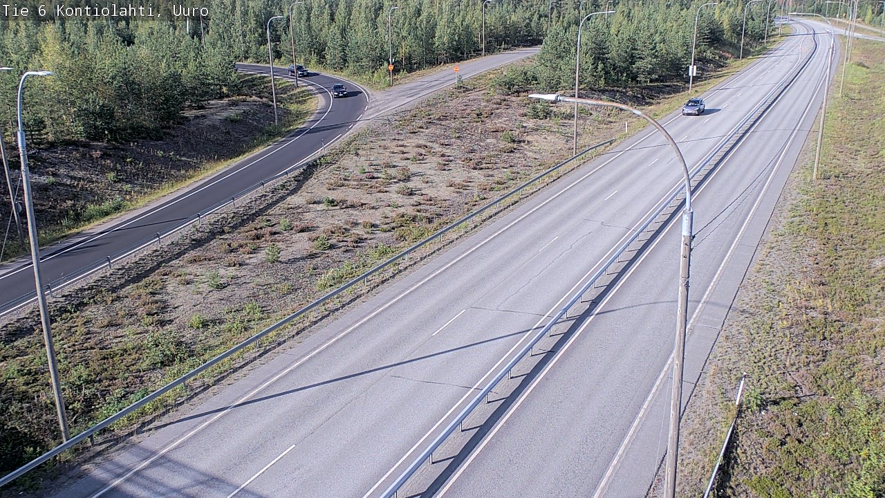 Kelikamerat Kuva Tie 6 Kontiolahti, Uuro, Kontiolahti, Pohjois-Karjala