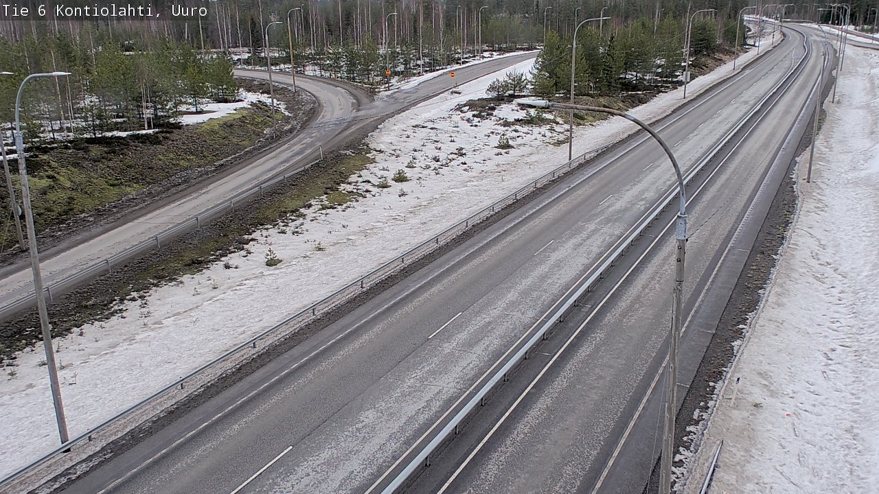Kelikamerat Kuva Tie 6 Kontiolahti, Uuro, Kontiolahti, Pohjois-Karjala