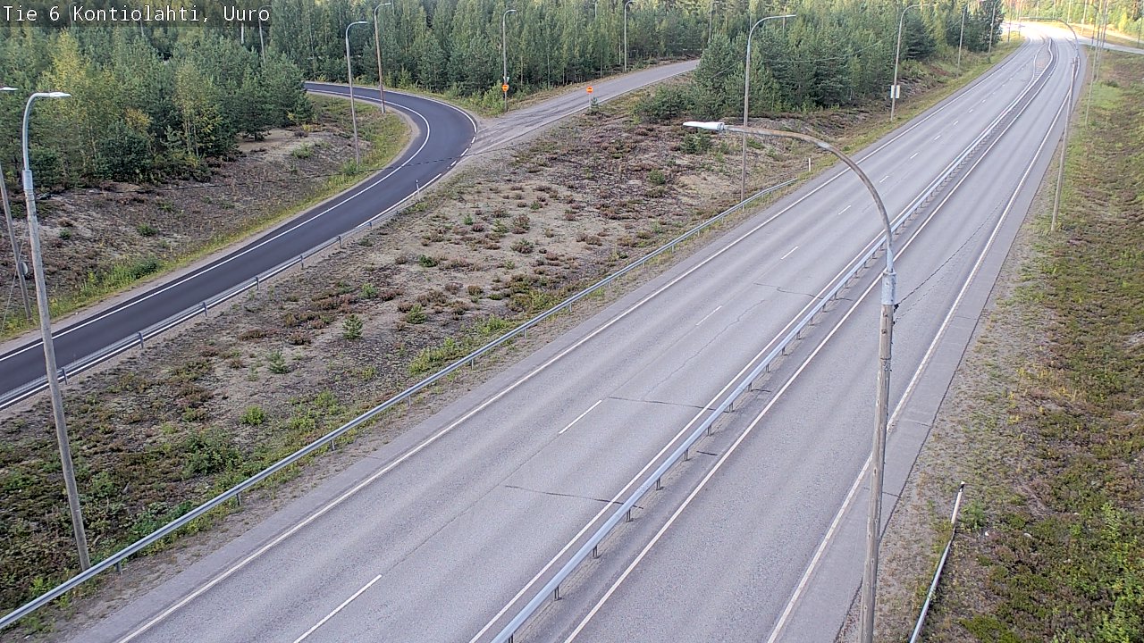 Kelikamerat Kuva Tie 6 Kontiolahti, Uuro, Kontiolahti, Pohjois-Karjala