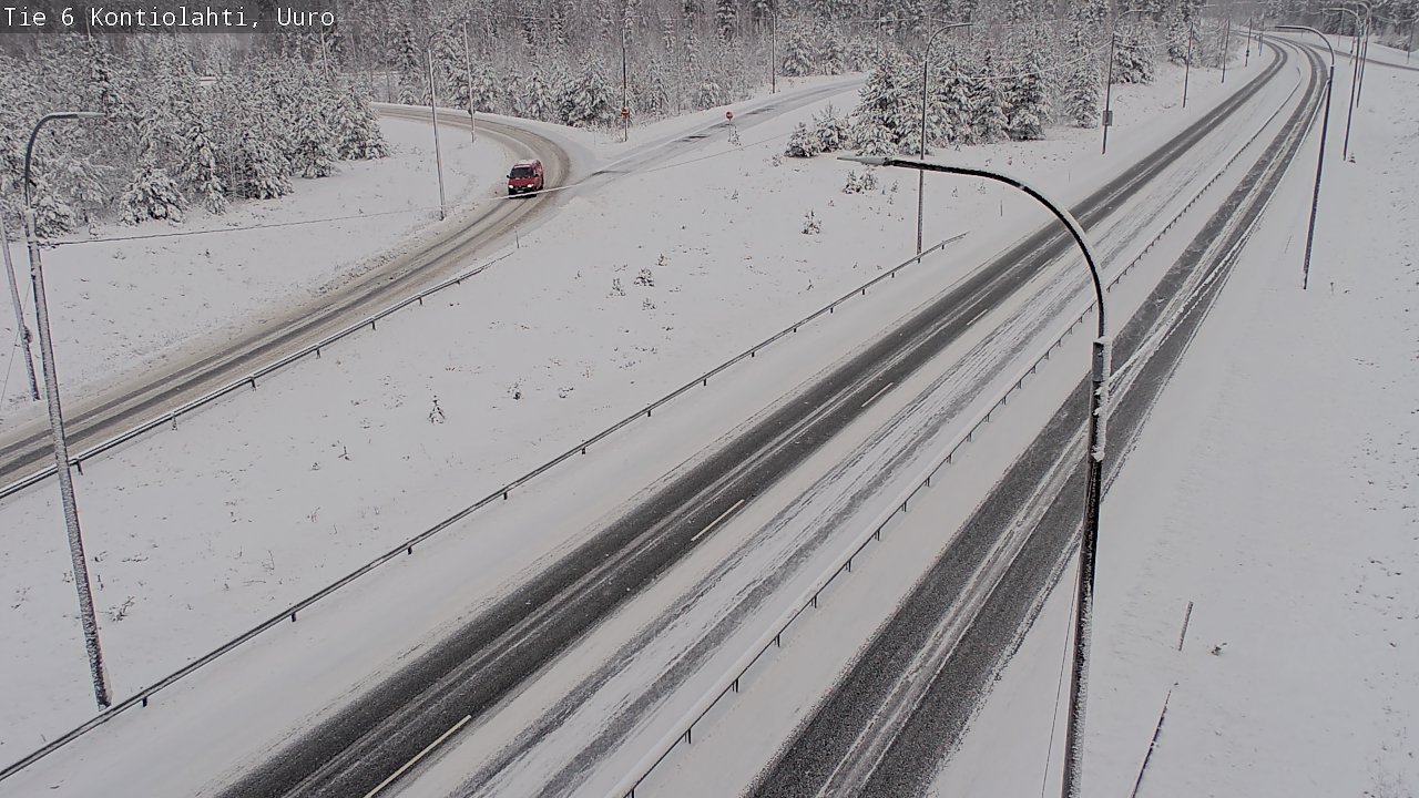 Kelikamerat Kuva Tie 6 Kontiolahti, Uuro, Kontiolahti, Pohjois-Karjala