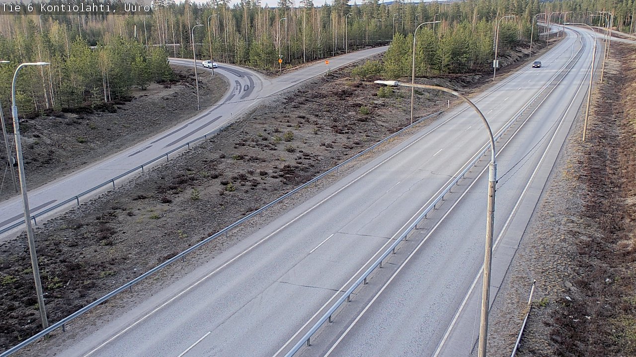 Kelikamerat Kuva Tie 6 Kontiolahti, Uuro, Kontiolahti, Pohjois-Karjala