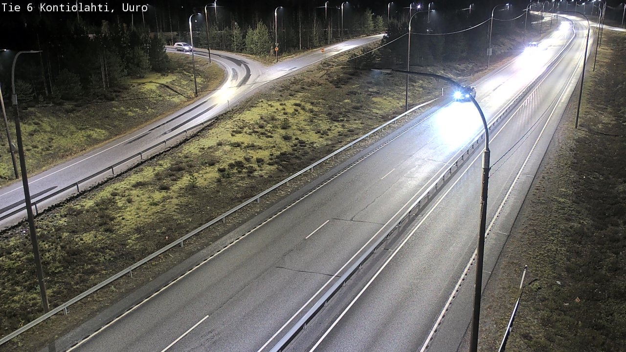 Kelikamerat Kuva Tie 6 Kontiolahti, Uuro, Kontiolahti, Pohjois-Karjala