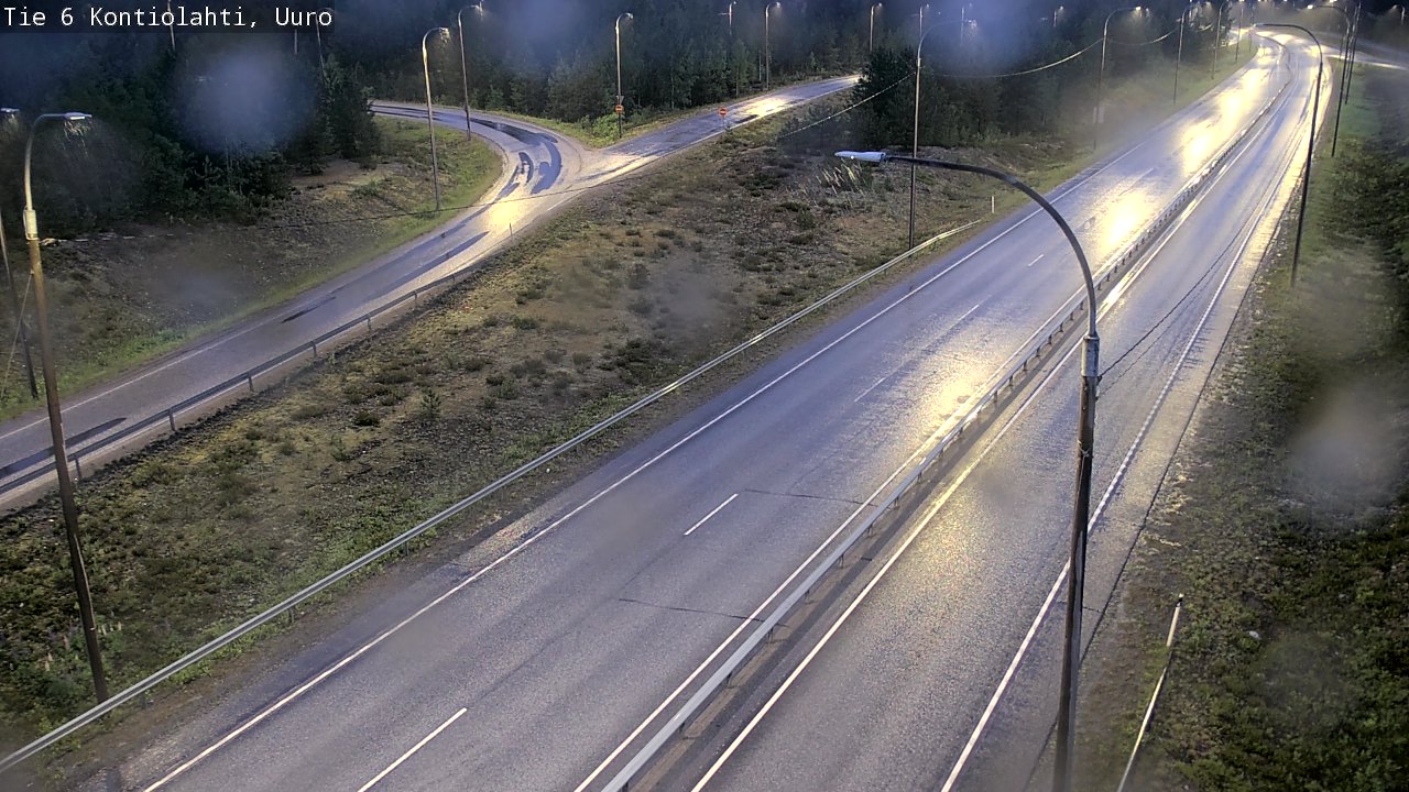 Kelikamerat Kuva Tie 6 Kontiolahti, Uuro, Kontiolahti, Pohjois-Karjala