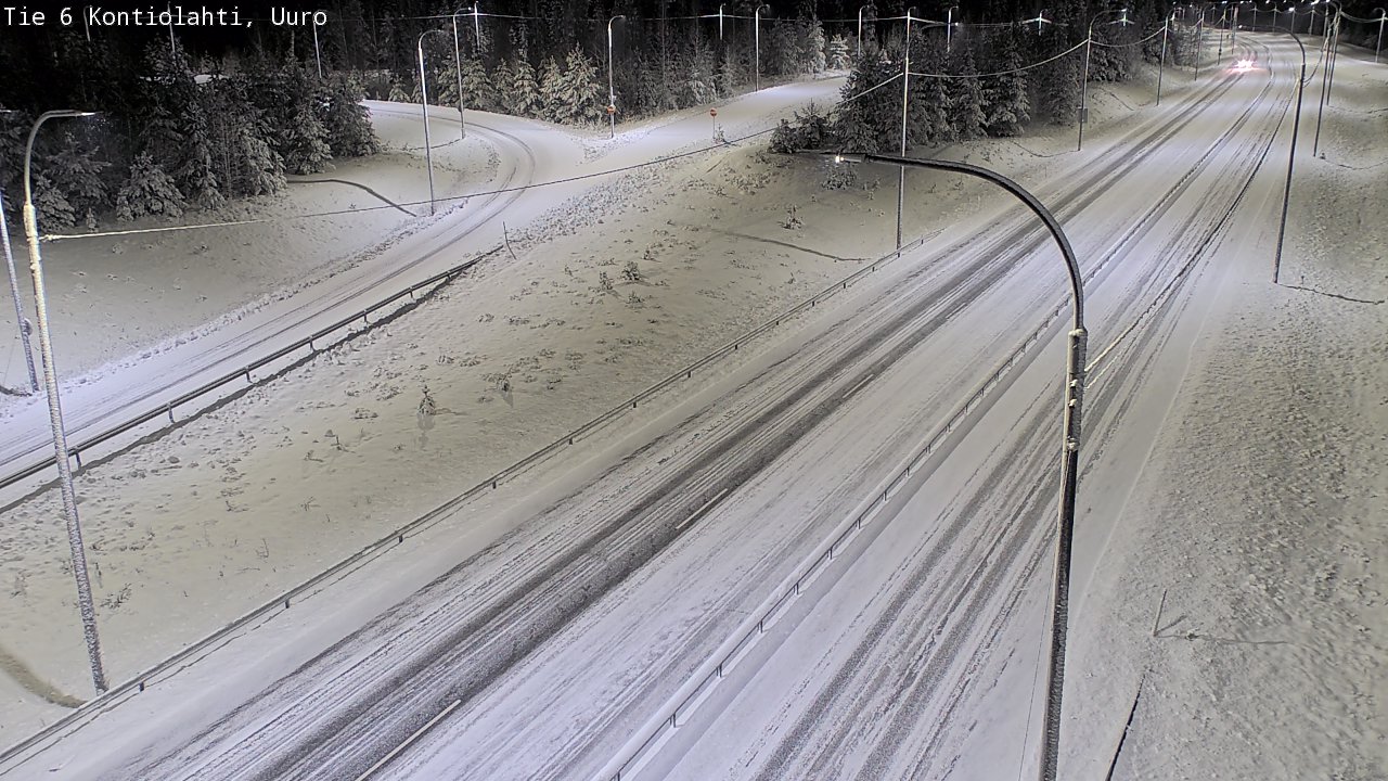 Kelikamerat Kuva Tie 6 Kontiolahti, Uuro, Kontiolahti, Pohjois-Karjala