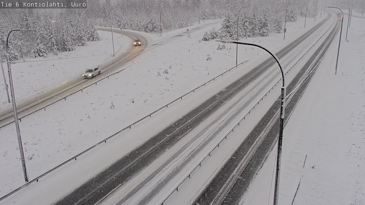 Kelikamerat Kuva Tie 6 Kontiolahti, Uuro, Kontiolahti, Pohjois-Karjala