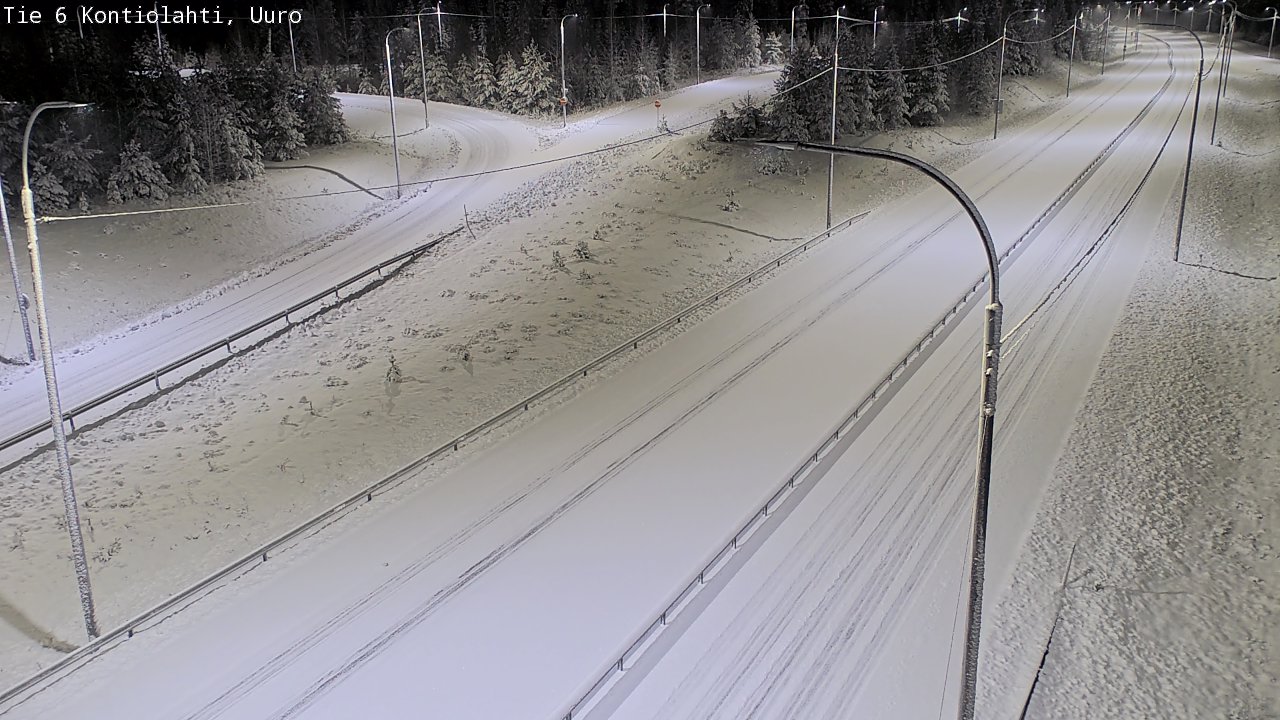 Kelikamerat Kuva Tie 6 Kontiolahti, Uuro, Kontiolahti, Pohjois-Karjala